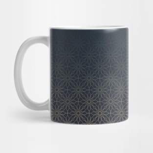 geometrical line design pattern Mug